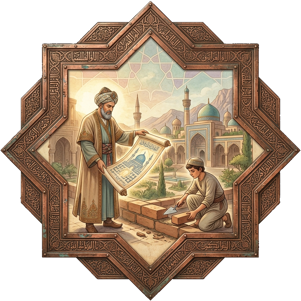 ADAB ölçüyü gösterir; EDEB o ölçüyü hayatın içinde taşır. anlatım görseli